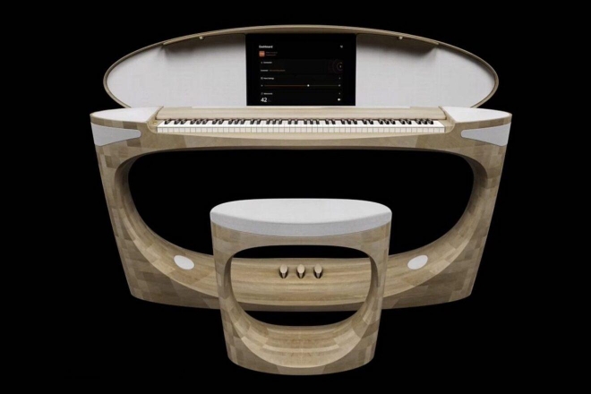 Roland ra mắt đàn piano "360 độ" kết hợp với "loa bay"