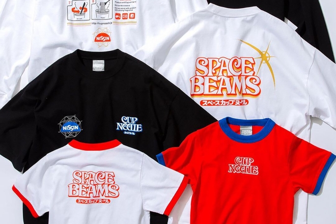 Beams celebrates SpaceX's Crew Dragon with a Nissin Cup Noodle collection