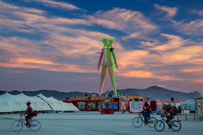 GoFundMe launched for "Burning Man Baby Girl" following surprise birth at festival