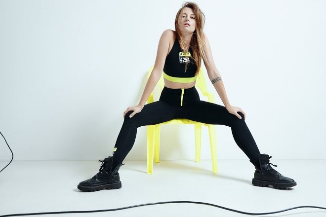 Charlotte de Witte taps Olympic gold medalists on festival-geared activewear via her KNTXT imprint