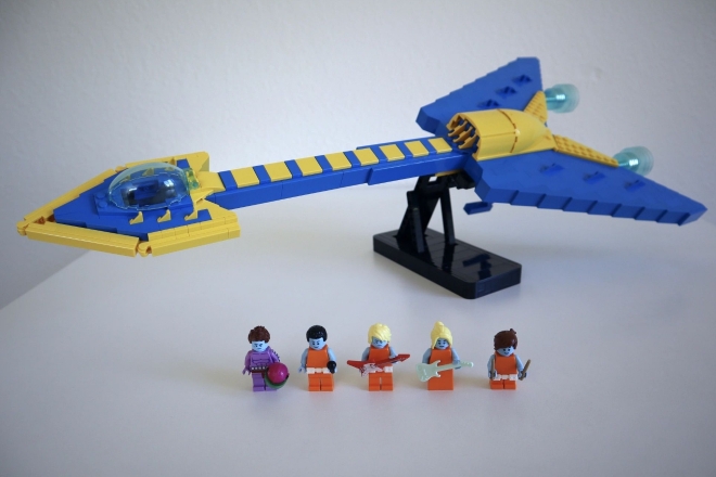 Daft Punk’s Interstella 5555 Guitarship has been submitted as a LEGO set