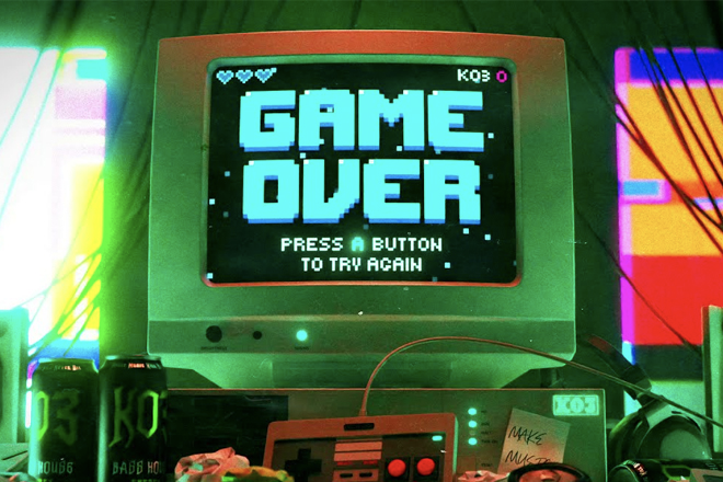 Video Games and electronic music intermingle once again in KO3’s Game Over EP