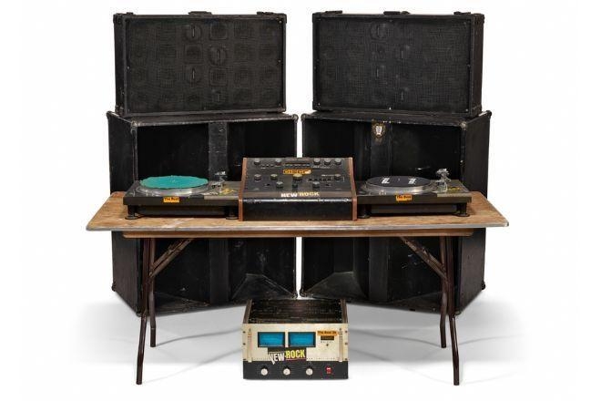 An original DJ Kool Herc-owned soundsystem, sells for more than $200k
