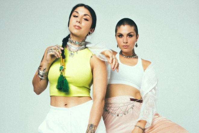 Krewella teases new single 'Greenlights' in a fitness ad exclusively