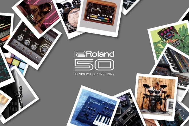 Celebrate Roland's 5th anniversary through a flurry of historical notes since 1970