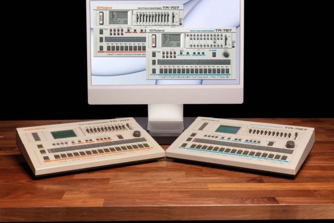 The Roland TR-727 and 707 have been added to the Roland Cloud