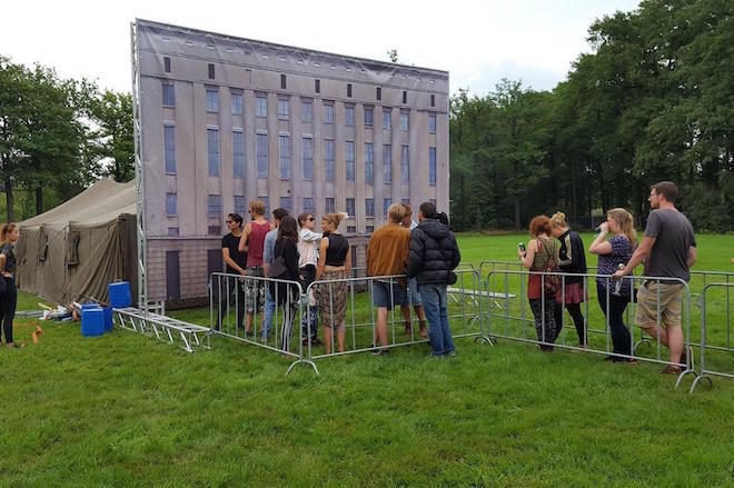 A festival created a mini Berghain just to deny people at the door