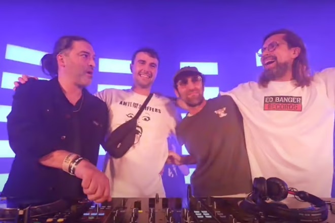 Daft Punk's Thomas Bangalter makes return to the decks with Fred again.. b2b