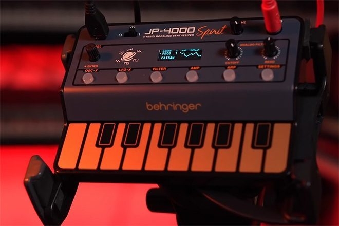 New micro synth from Behringer, JT-4000, is now “ready for production”