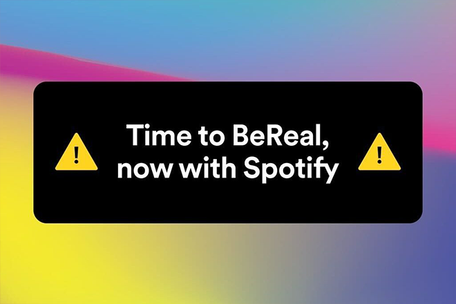 New BeReal feature allows you to share your Spotify listening activity