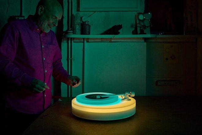 Brian Eno to release second iteration of colour-changing LED turntables