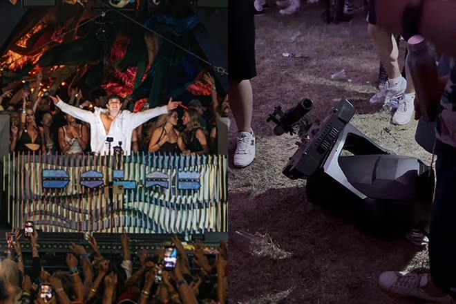 Coachella's Do LaB dance stage closes after falling light reportedly injures crowd member