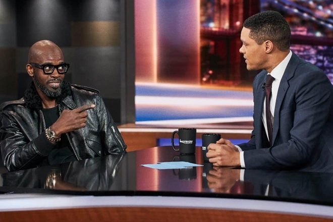 Black Coffee makes a guest appearance on The Daily Show