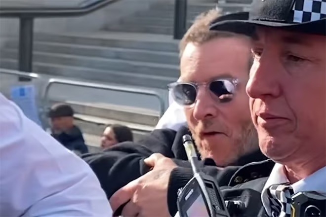 Massive Attack’s Robert Del Naja calls protest arrest “total madness”