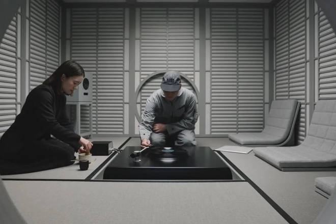 Devon Turnbull & Karimoku Furniture create listening room installation in Tokyo