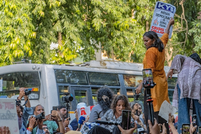 “I too am a Cockroach”: India’s Gen Z protests voter-roll removals