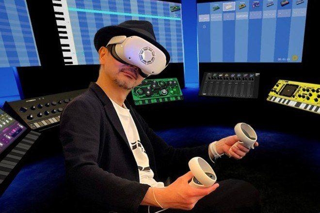 Korg has created a virtual reality production studio