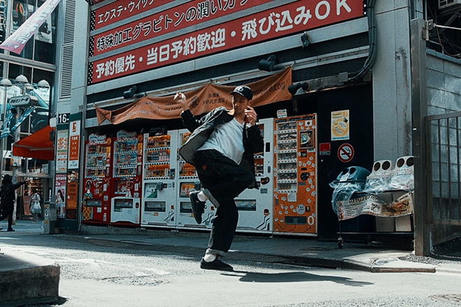 Lay-Far brings soulful b-boy vibes to the streets of Tokyo