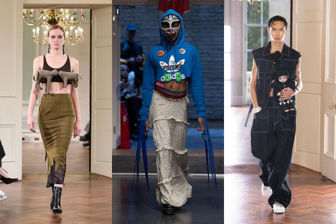 London Fashion Week brings forward Asian designers & offbeat rave culture aesthetic