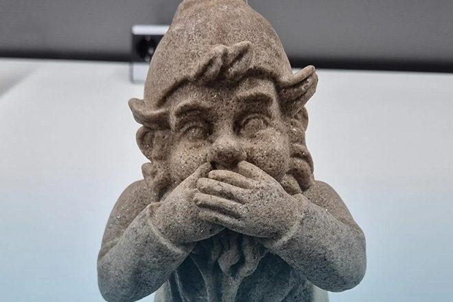 Dutch police discover “visibly startled” garden gnome made entirely of MDMA