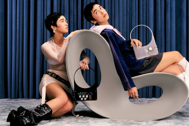 Nik Bentel Studio turns handbags into soundsystems