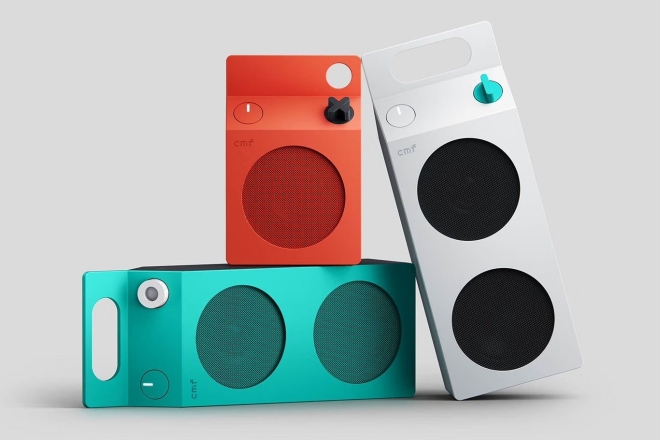 CMF debuts portable speakers that come with removable parts