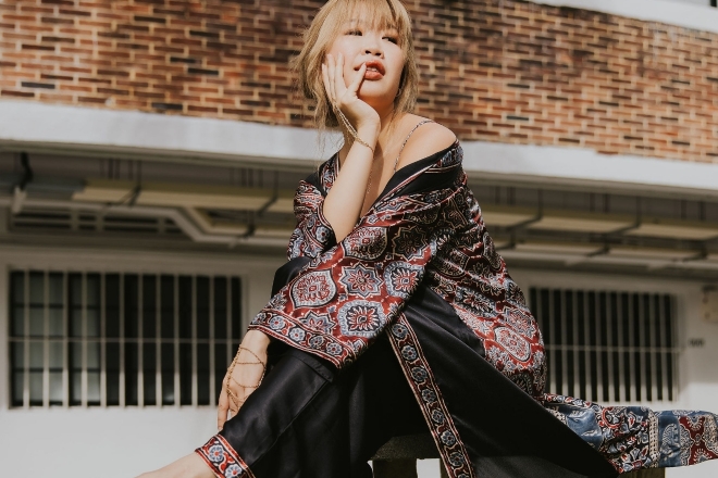 Raja Rani & Linying create sustainable fashion capsule inspired by ‘Swim, Swim’ album