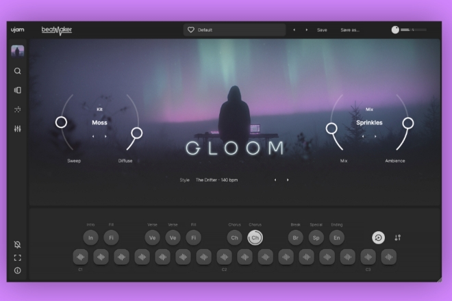 UJAM launches Beatmaker GLOOM for ambient & minimal production