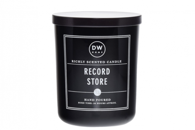 A 'record store' scented candle is now available