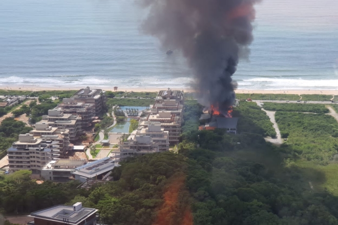 ​Raging fire damages Brazil’s Warung Beach Club