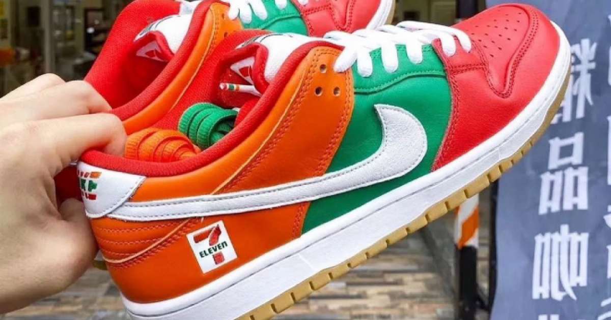 7-Eleven swag with Nike's latest shoe 