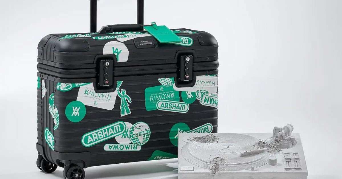 Daniel Arsham collabs with RIMOWA to release limited edition