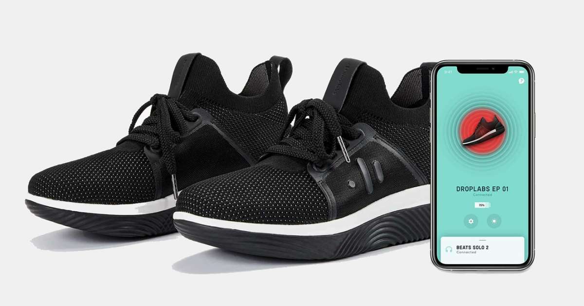 2019 DROPLABS EP 01 HAPTIC BLUETOOTH SNEAKERS SIZE 14 PRE-OWNED/WITH BOX  BLK/WHT | eBay