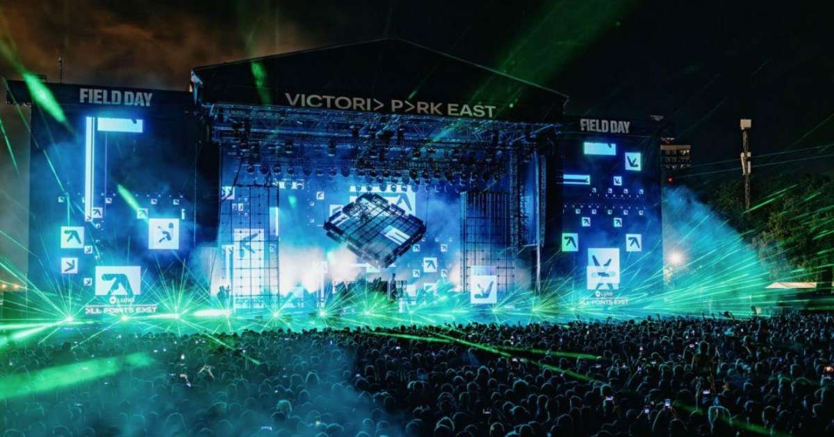 Watch Aphex Twin's live performance at Field Day 2023 Video Blog Mixmag Asia