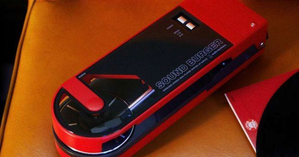 AudioTechnica release Sound Burger, the portable Bluetooth record