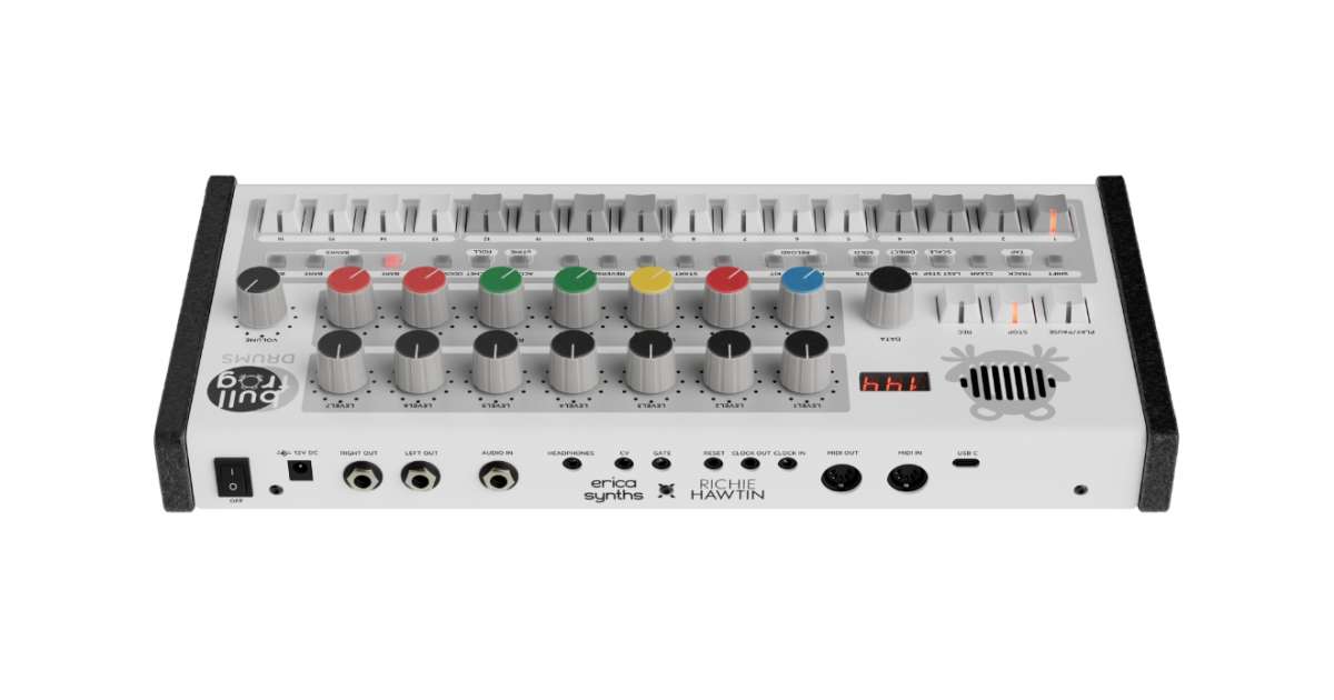 Richie Hawtin's new drum machine can sequence pretty much anything