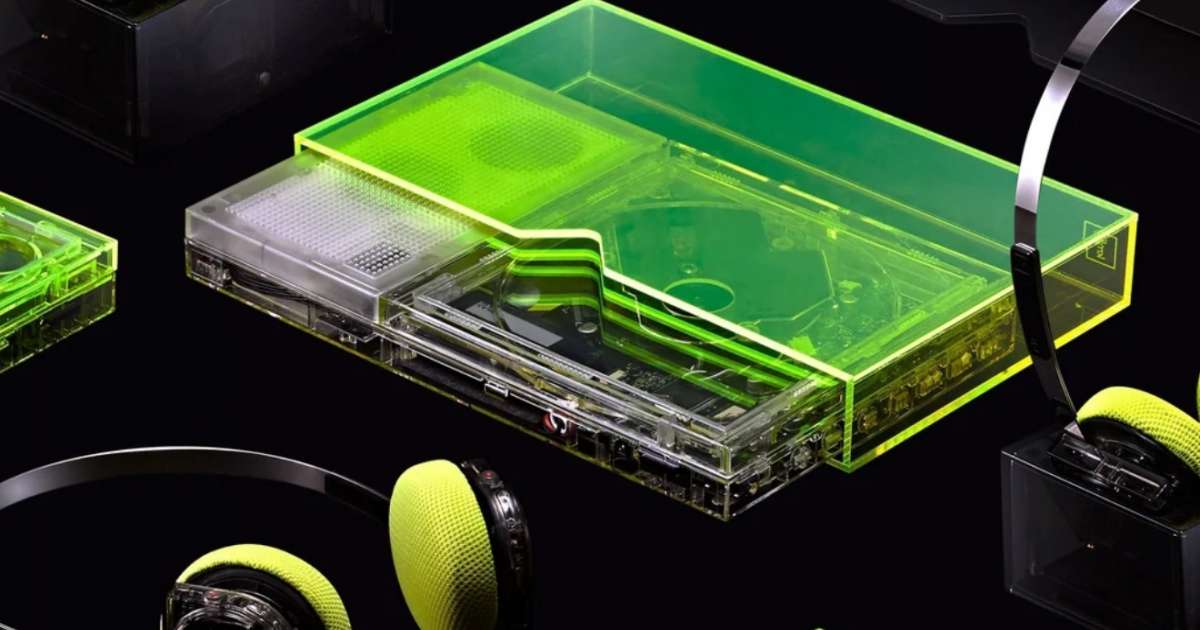 km5 unveils Neon Collection with transparent Bluetooth CD players