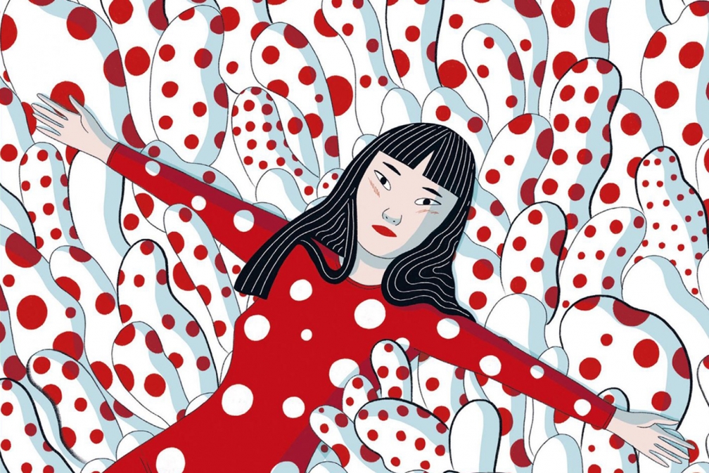 Yayoi Kusama is the heroine of a new polka dotted graphic novel - Asia ...
