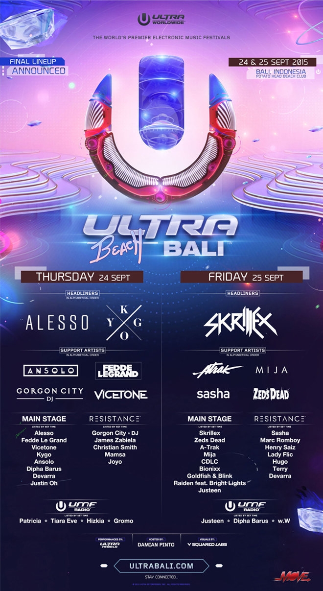 Ultra Beach Bali drops its final lineup - News - Mixmag Asia
